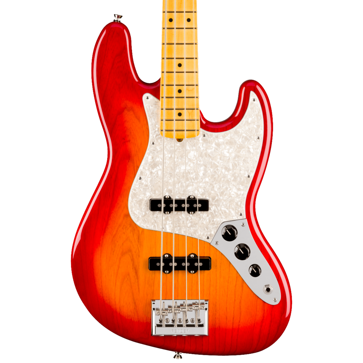 ベース Fender USA American Standard JazzBass Fender American Professional Jazz Bass, Maple Board, Aged Cherry