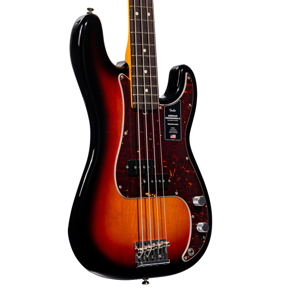 Fender American Professional II Precision Bass Rosewood, 3 Color Sunbu