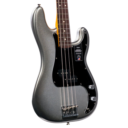Fender American Professional II Precision Bass, Rosewood, Mercury