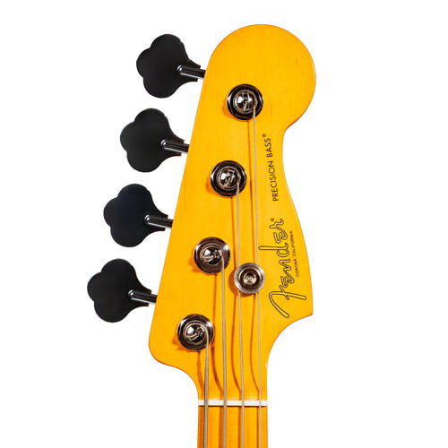 Fender American Professional II Precision Bass Guitar, Maple, Black