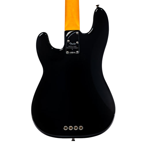 Fender American Professional II Precision Bass Guitar, Maple, Black