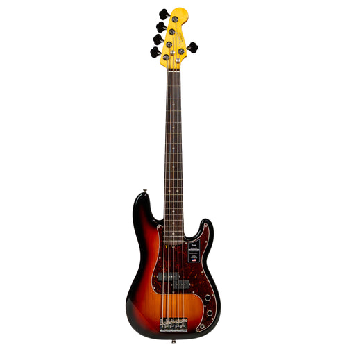 Fender American Professional II Precision Bass V, Rosewood, 3-Color Sunburst
