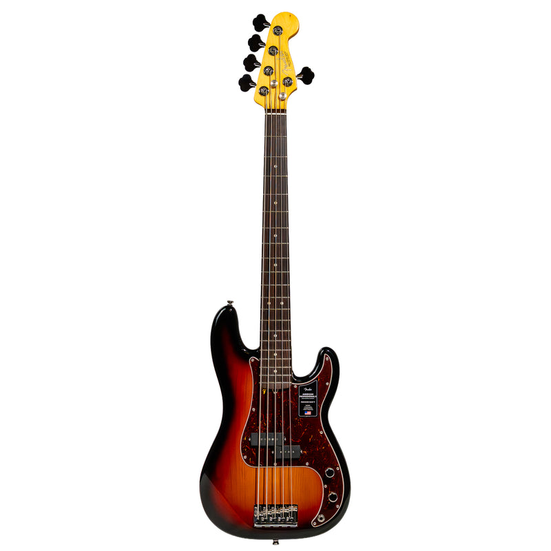 Fender American Professional II Precision Bass V, Rosewood, 3-Color Sunburst