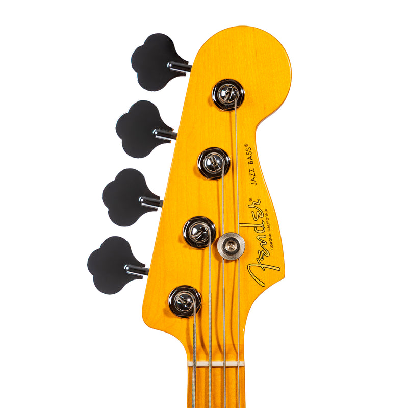 Fender American Professional II Jazz Bass Guitar, Maple Fingerboard, Olympic White