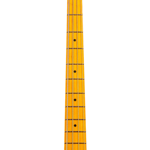 Fender American Professional II Jazz Bass Guitar, Maple, Mystic Surf Green