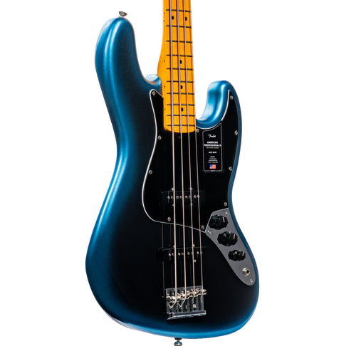 Fender American Professional II Jazz Bass Maple, Dark Night