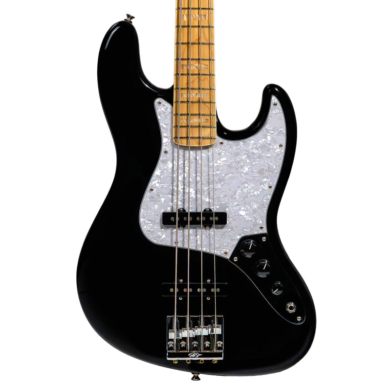 Fender U.S. Geddy Lee Jazz Bass Guitar, Black