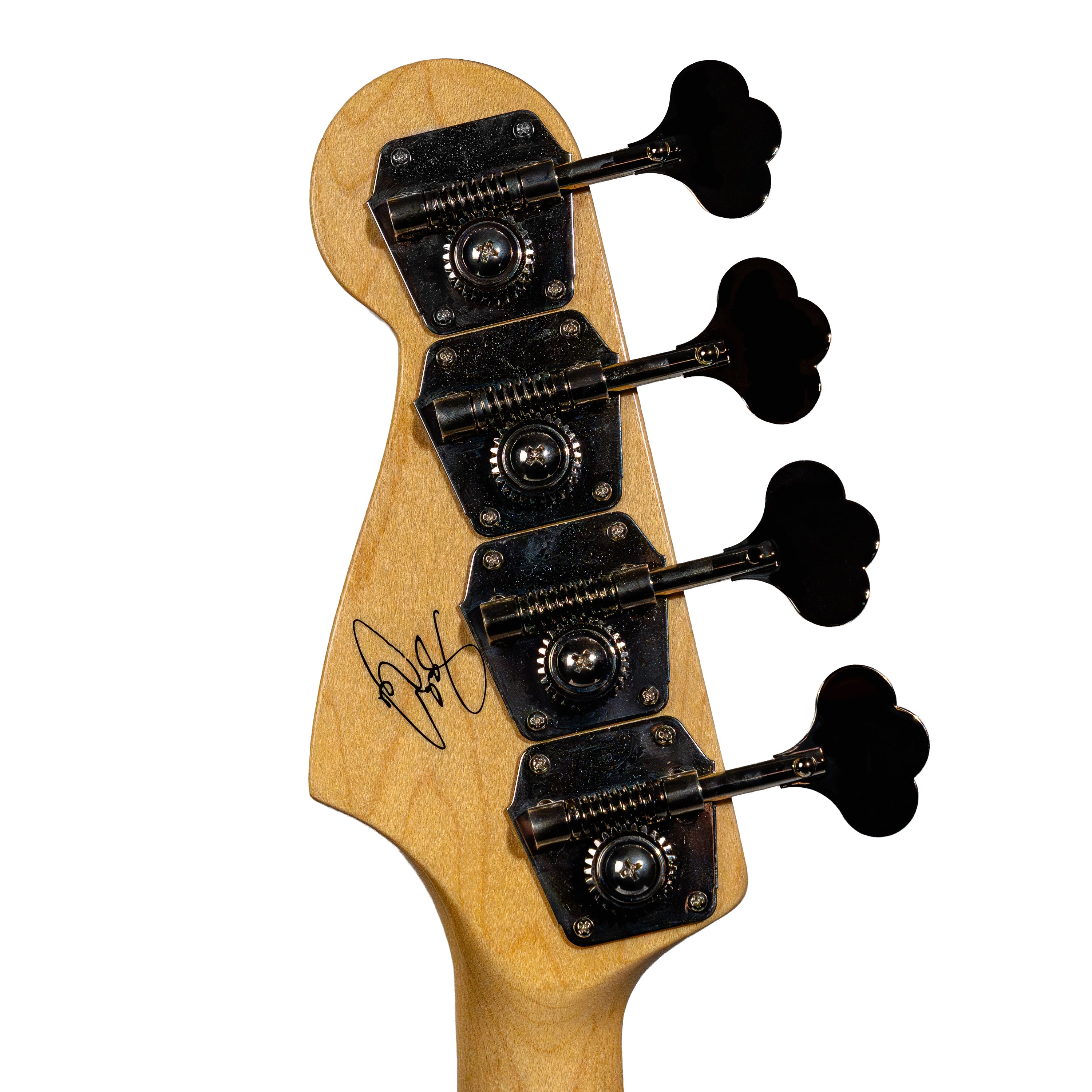 Fender Geddy Lee Jazz Bass USA Guitar - Black – Russo Music