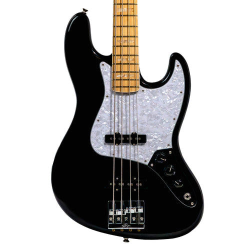 Fender U.S. Geddy Lee Jazz Bass Guitar, Black