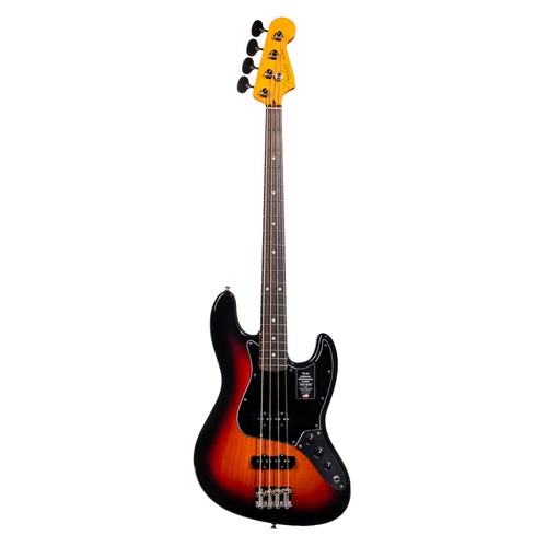 Fender American Professional Classic Jazz Bass Guitar, 3-Color Sunburst