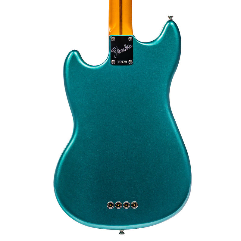 Fender American Professional Classic Mustang Bass Guitar, Faded Sherwood Green Metallic
