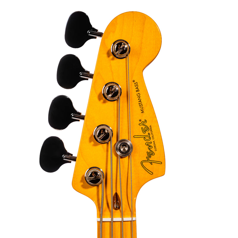 Fender American Professional Classic Mustang Bass Guitar, Faded Dakota Red