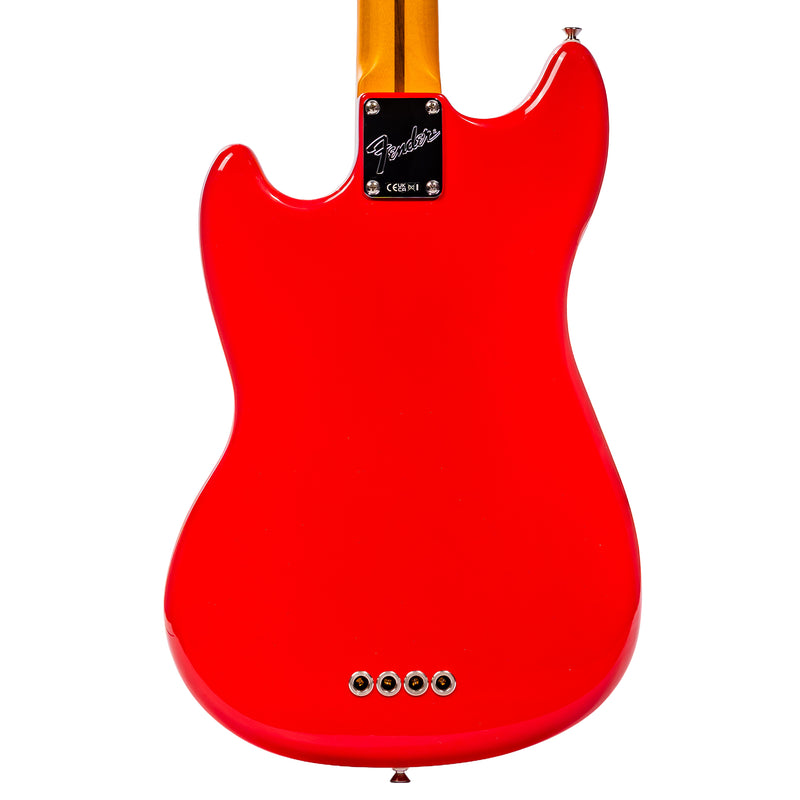 Fender American Professional Classic Mustang Bass Guitar, Faded Dakota Red