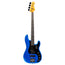 Fender American Ultra II Precision Bass Guitar, Ebony Fingerboard, Noble Blue
