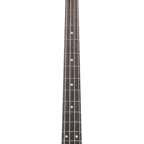 Fender American Ultra II Jazz Bass Guitar, Ebony Fingerboard, Noble Blue