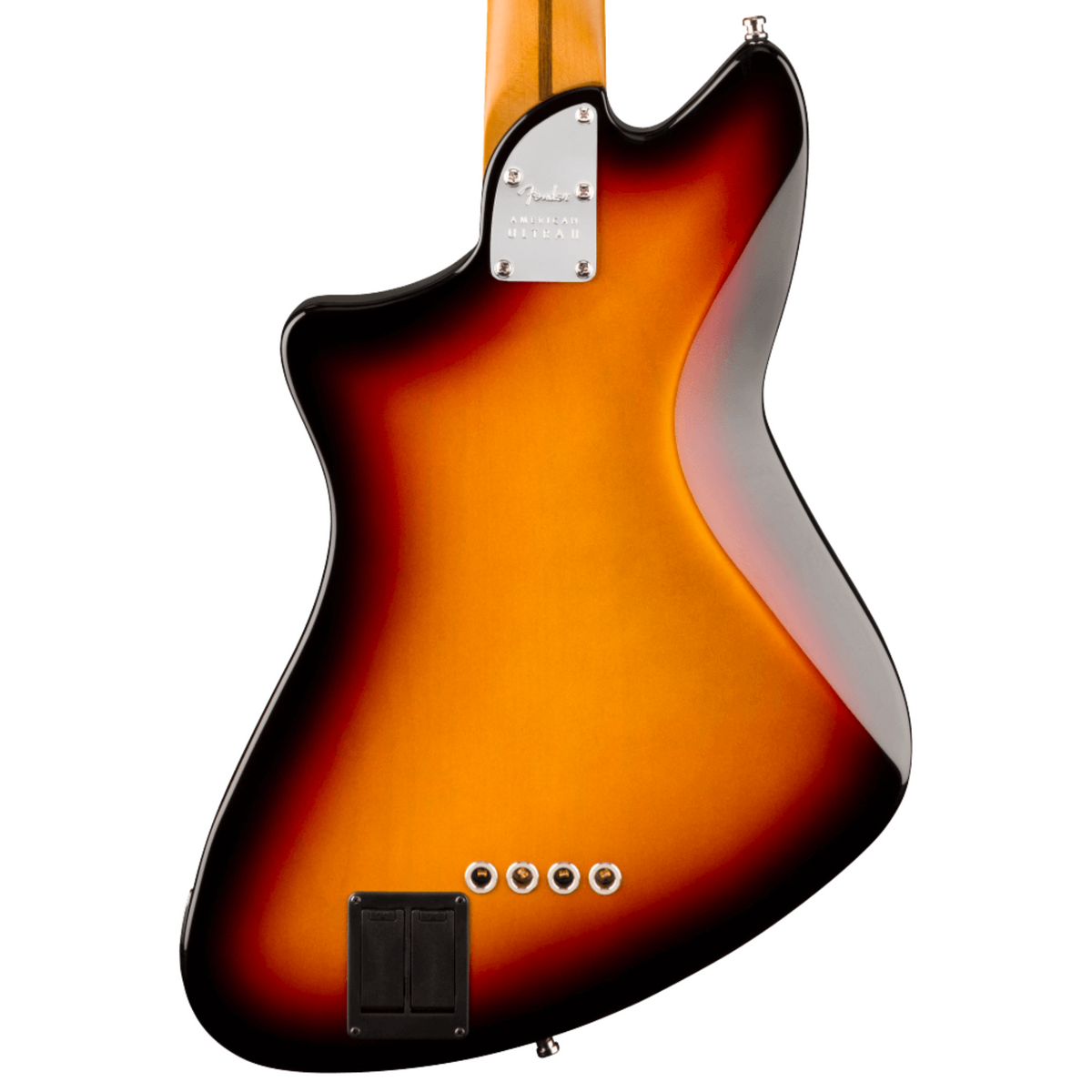 Fender American Ultra II Meteora Bass Guitar, Ebony Fingerboard, Ultraburst