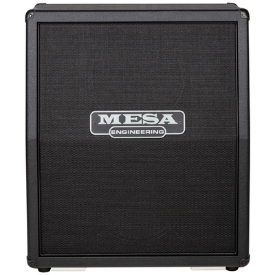 Mesa Boogie 2x12" Vertical Slant Rectifier Guitar Amplifier Cabinet, Black Bronco