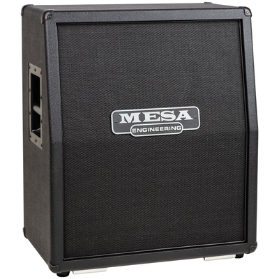 Mesa Boogie 2x12" Vertical Slant Rectifier Guitar Amplifier Cabinet, Black Bronco