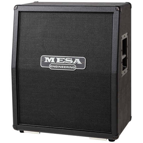 Mesa Boogie 2x12" Vertical Slant Rectifier Guitar Amplifier Cabinet, Black Bronco