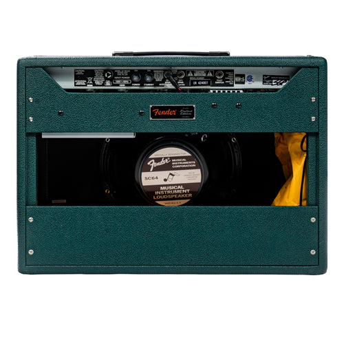 Fender FSR '65 Deluxe Reverb Guitar Combo Amplifier, British Racing Green