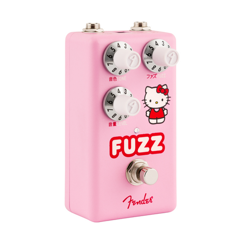 残りわずか!Fender Hello Kitty Fuzz ファズ キティ◆ Fender Limited Edition Hello Kitty Fuzz Effect Pedal, Pink