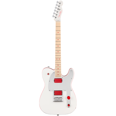 Fender John 5 Ghost Telecaster Electric Guitar, White