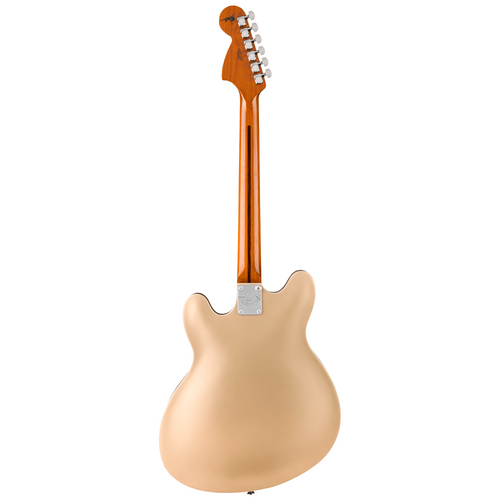 Fender Tom Delonge Starcaster Electric Guitar, Rosewood Fingerboard, Satin Shoreline Gold