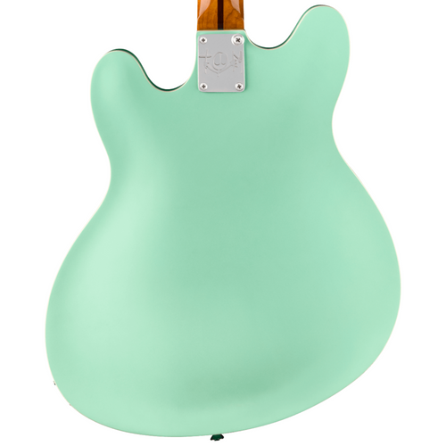 Fender Tom Delonge Starcaster Electric Guitar, Rosewood Fingerboard, Satin Surf Green
