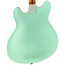 Fender Tom Delonge Starcaster Electric Guitar, Rosewood Fingerboard, Satin Surf Green