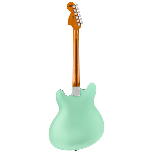 Fender Tom Delonge Starcaster Electric Guitar, Rosewood Fingerboard, Satin Surf Green