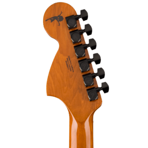 Fender Tom Delonge Starcaster Electric Guitar, Rosewood Fingerboard, Satin Olympic White