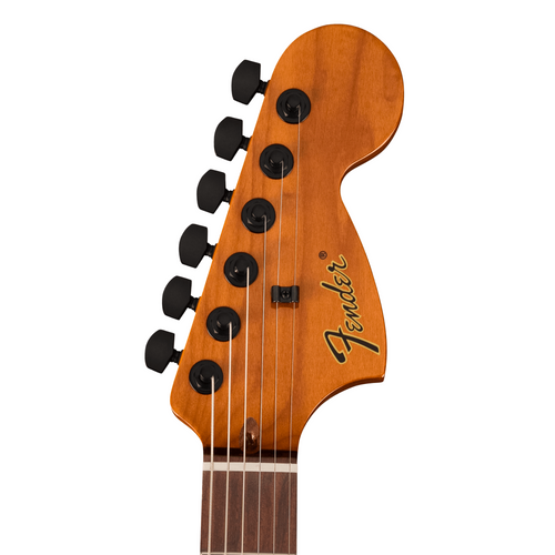 Fender Tom Delonge Starcaster Electric Guitar, Rosewood Fingerboard, Satin Shell Pink