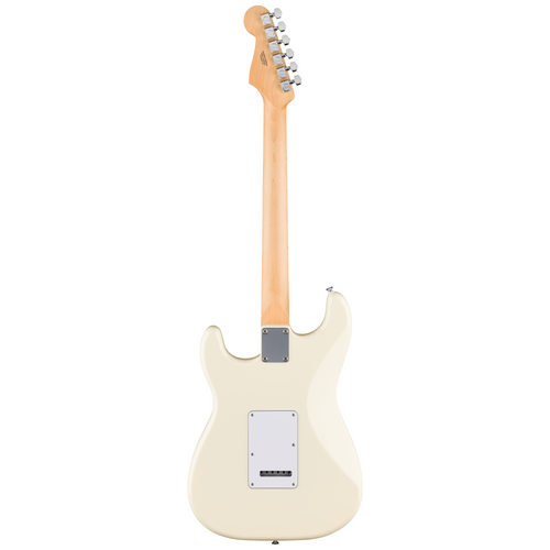 Fender Standard Stratocaster Electric Guitar, Maple Fingerboard, Olympic White