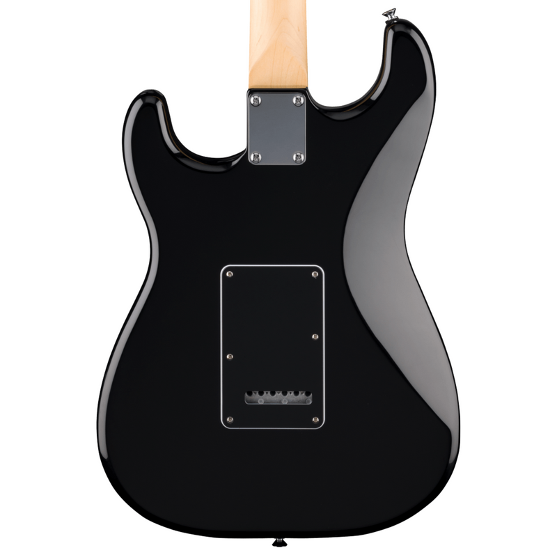 Fender Standard Stratocaster HSS Electric Guitar, Laurel Fingerboard, Black
