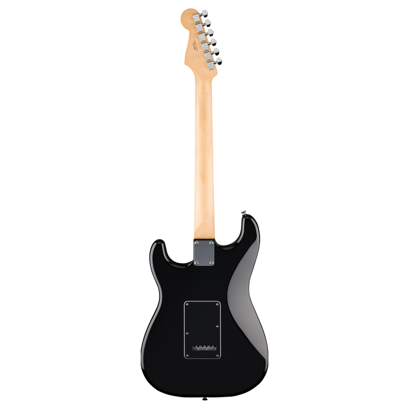 Fender Standard Stratocaster HSS Electric Guitar, Laurel Fingerboard, Black