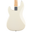 Fender Standard Precision Bass Guitar, Maple Fingerboard, Olympic White