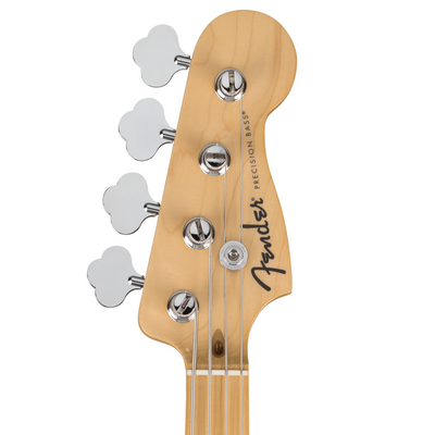 Fender Standard Precision Bass Guitar, Maple Fingerboard, Olympic White