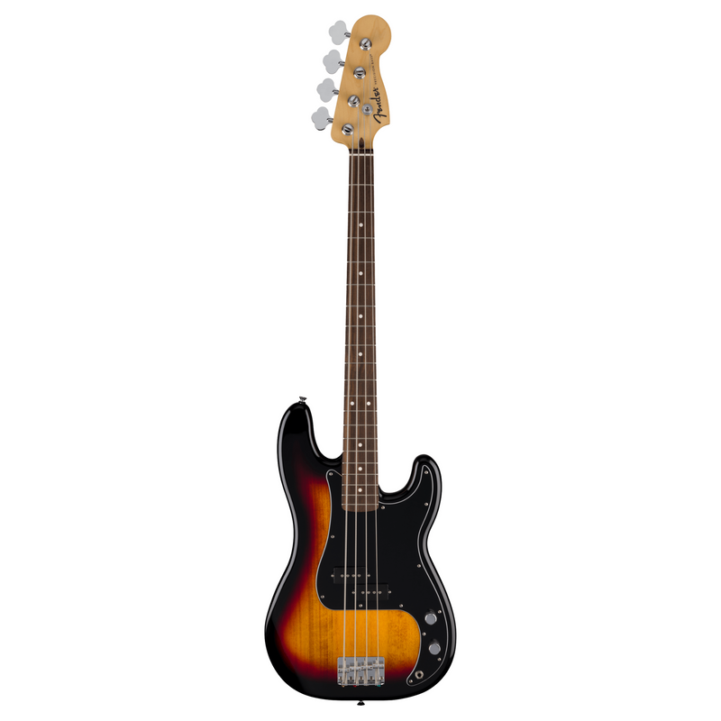 Fender Standard Precision Bass Guitar, Laurel Fingerboard, 3-Color Sunburst