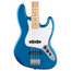 Fender Standard Jazz Bass Guitar, Maple Fingerboard, Aqua Marine Metallic