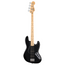 Fender Standard Jazz Bass Guitar, Maple Fingerboard, Black