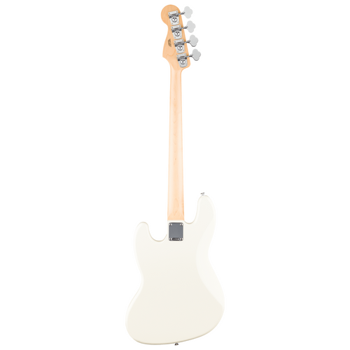 Fender Standard Jazz Bass Guitar, Laurel Fingerboard, Olympic White
