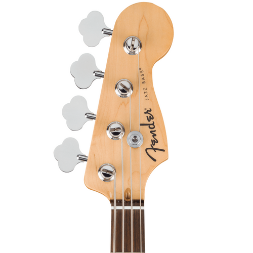 Fender Standard Jazz Bass Guitar, Laurel Fingerboard, Olympic White