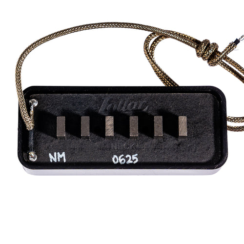 Lollar P-90 Staple Soapbar Pickup, Neck, Black Cover