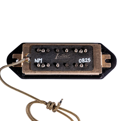 Lollar DC-90 Hum-Cancelling Dogear Pickup, Neck, Black Cover