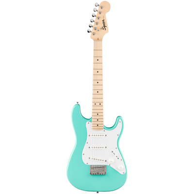 Squier Mini Stratocaster Electric Guitar, Sea Foam Green