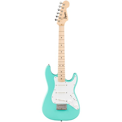 Squier Mini Stratocaster Electric Guitar, Sea Foam Green