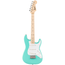 Squier Mini Stratocaster Electric Guitar, Sea Foam Green