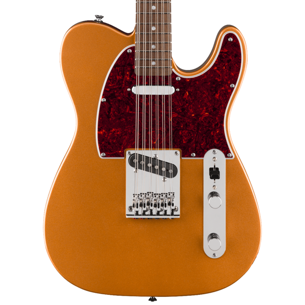 Squier Paranormal Troy Van Leeuwen Telecaster XII Guitar, Copper
