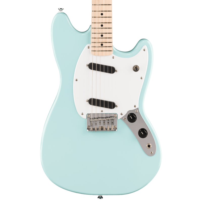 Squier by Fender Guitar エイジド　レリック Squier Sonic Mustang Electric Guitar, Daphne Blue