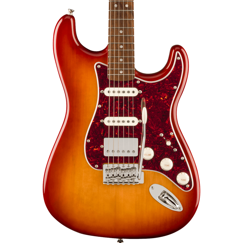 Squier Limited Edition Classic Vibe '60s Stratocaster HSS Electric Guitar, Sienna Sunburst